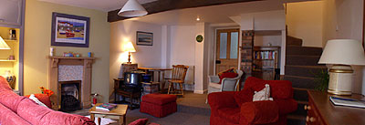 Lounge/Dining room at Bluebell Holiday Cottage